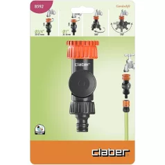   CLABER Csapcsatlakozó 8592 1/2-3/4 ''Elfordítható