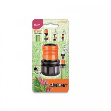 Gyorscsatlakozó Claber 8609 3/4", blister