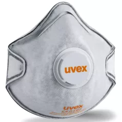   Uvex 2220 silv-air c ffp2nr aktívszenes szelepes pormaszk (Fehér)