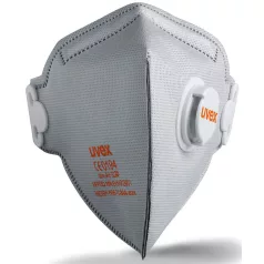   Uvex 3220 silv-air c ffp2 nr aktívszenes szelepes pormaszk (Fehér)