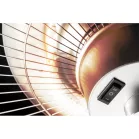 NEO Hősugárzó Álló 90-036 Teraszra Alu Ip34 Halogen, Távirányítóval