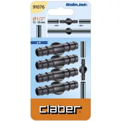   DRI összekötő idom CLABER 91076 1/2" 4 db-os bliszter