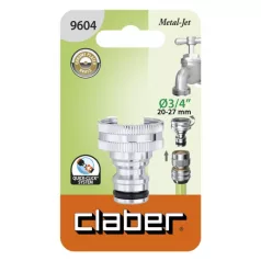   Csapcsatlakozó CLABER 9604 3/4 '' belső menetes fém