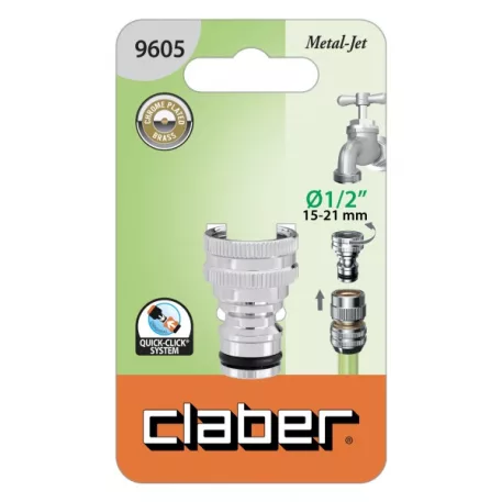 Csapcsatlakozó CLABER 9605 1/2 '' belső menetes fém
