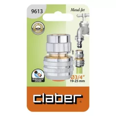 Csapcsatlakozó CLABER 9613 3/4 '' kuplungos fém