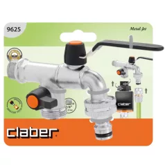   Kerti csap CLABER 9625 1/2'' - 3/4'' fém