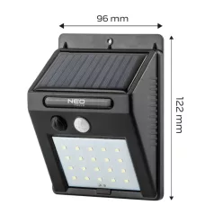 Reflektor Neo 99-055 Napelemes Fali 200Lm