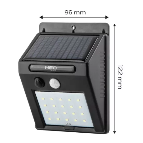 Reflektor Neo 99-055 Napelemes Fali 200Lm