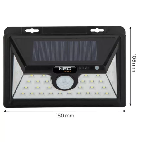 Reflektor Fali Neo 99-088 Smd Led 350Lm Napelemes