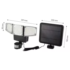   Reflektor Fali Neo 99-089 Led 1000Lm 10W Napelemes Mozgásérzékelő