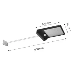   Reflektor Fali Neo 99-090 Smd Led 450Lm Napelemes Távirányítós