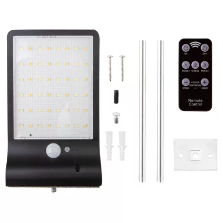 Reflektor Fali Neo 99-090 Smd Led 450Lm Napelemes Távirányítós