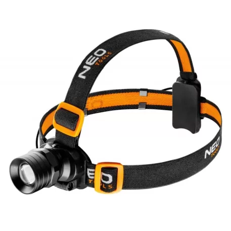 Fejlámpa Neo 99-201 200 Lumen, Fókuszálható, Cree Xpe, 3xAAA
