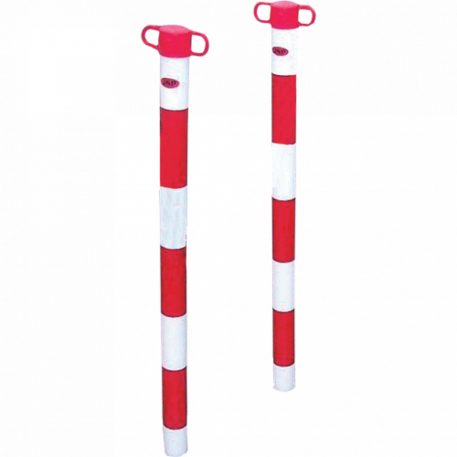 Jsp Hde100 Lánckorlát Oszlop Piros/Fehér