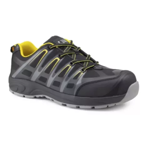 ALUNI S3 SRC fekete oxford védőfélcipő 38