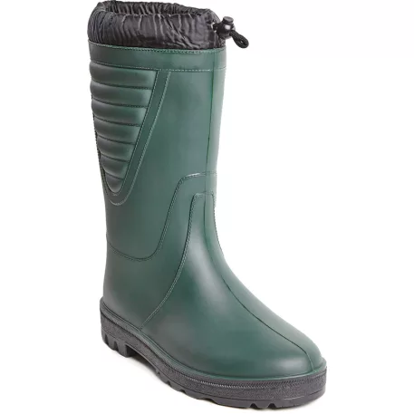 Frost Szőrmés Zöld Csizma Kötővel (41)