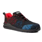 Coverguard Otavite S1P Fekete/Piros/Kék Sport Védőfélcipő (40)