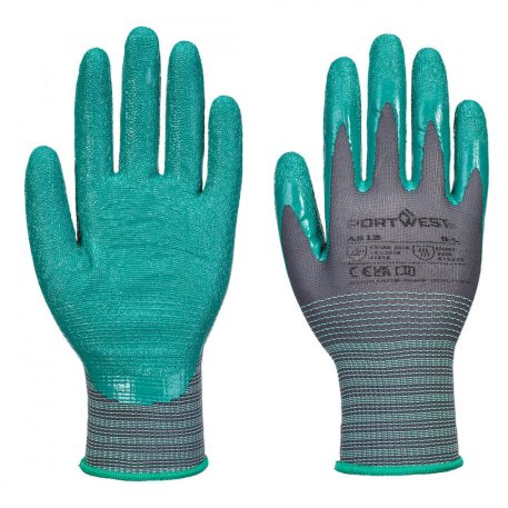 Grip 15 érdesített nitril kesztyű (XXL, 12 pár)