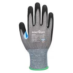   Portwest Vágásbiztos; nitril hab bevonatos munkakesztyű (XL)