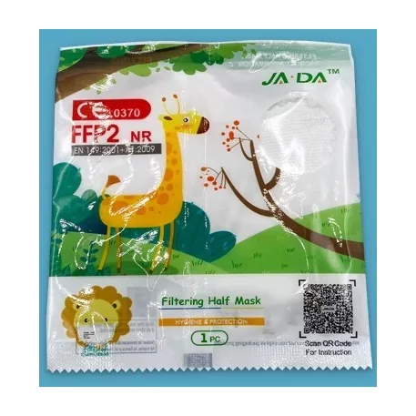 Gyerek FFP2 Maszk Pandás