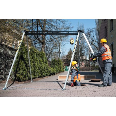 Cado-cw200 visszahúzható zuhanásgátló alu ház+az002asi (Fekete)