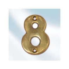 Ajtószám Réz 8-as