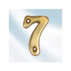 Ajtószám Réz 7-es