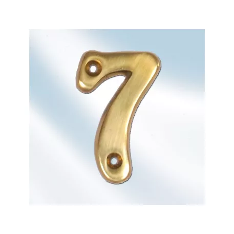 Ajtószám Réz 7-es