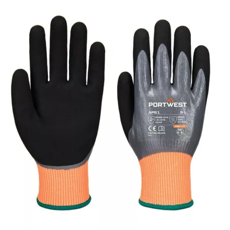 Portwest Vízlepergető vágásbiztos védőkesztyű, Cut F (XXL)