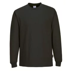 Portwest Anti -Static ESD Long Sleeve T-Shirt (fekete XL)