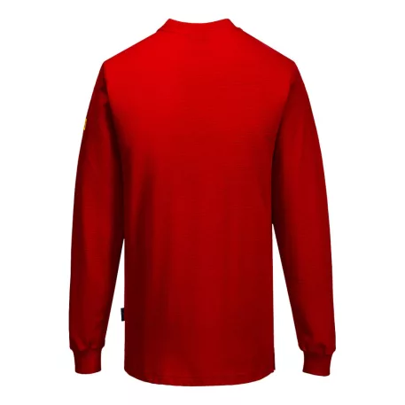 Portwest Antisztatikus ESD hosszú ujjú póló (piros, 3XL)