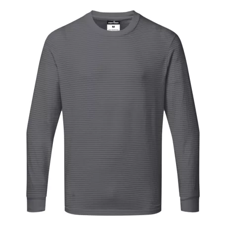 Portwest Antisztatikus ESD hosszú ujjú póló (szürke 3XL)