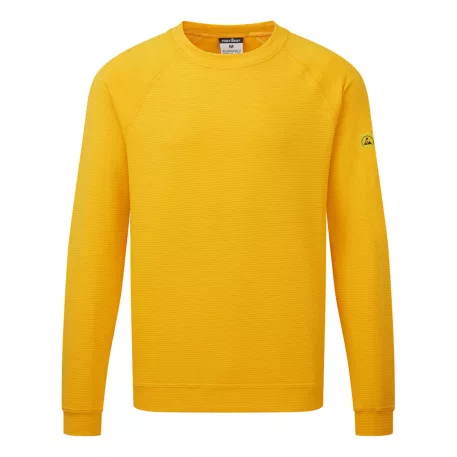 Portwest Antisztatikus ESD pulóver (sárga, 3XL)