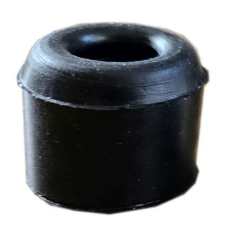 Ajtóütköző Gumi  3 cm Fekete/10 db 