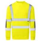 Portwest Hi-Vis kötött pulóver (sárga M)