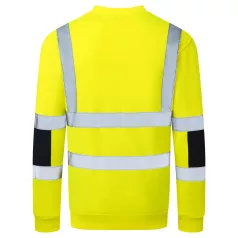 Portwest Hi-Vis kötött pulóver (sárga XL)