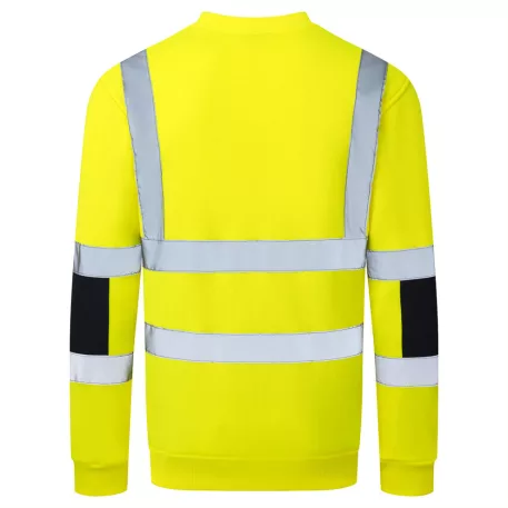 Portwest Hi-Vis kötött pulóver (sárga XL)
