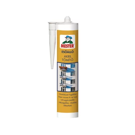 Tömítő Akril Esőálló Mester Fehér 310 ml