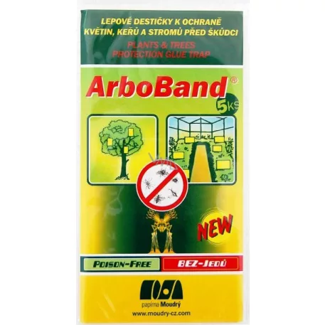 Rovarfogó ARBOBAND ragasztótábla,sárga