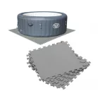 Medence Alátét Eva 500x500x10 mm, szürke, 9 db EXTRA ERŐS