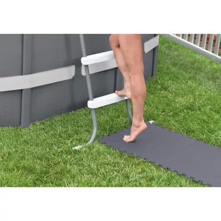 Medence Alátét Eva 500x500x10 mm, szürke, 9 db EXTRA ERŐS