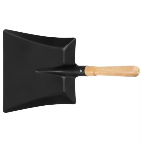 Fém Szemeteslapát Lakkozott (Fanyéllel)