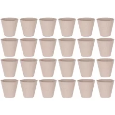 Herrison P1008 Ültető Pohár, Papír, 8 cm, 1P. 24 db