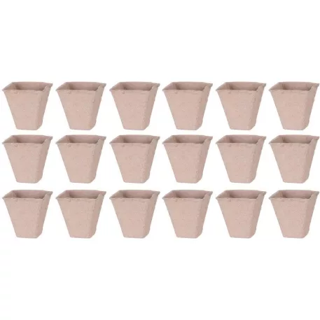 Herrison P1018 Ültető Pohár, Papír, 8x8 cm, 1P. 18 db