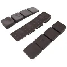 BÚTORÉK TÖRDELHETŐ MŰA.FEKETE/10 DB