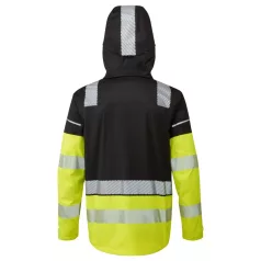   Portwest Ultimate Modular Hi-Vis 3 az 1-ben esőkabát (sárga/fekete XL)