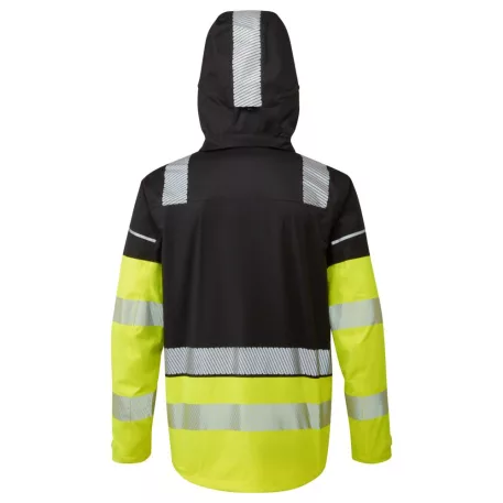 Portwest Ultimate Modular Hi-Vis 3 az 1-ben esőkabát (sárga/fekete 3XL)