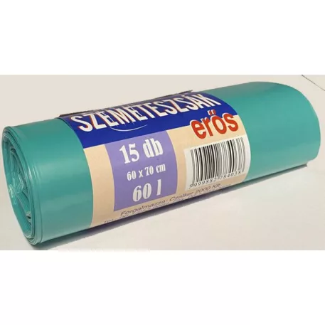 Szemeteszsák 60x 70 60 L/15 db