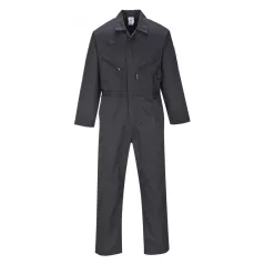   Portwest Liverpool Zip overál hosszított kivitel + 5 cm (fekete XL)