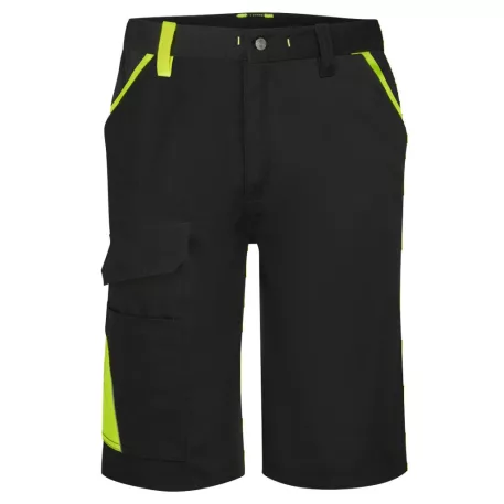 Portwest WX1 kéttónusú rövidnadrág (fekete/sárga 48/4XL)